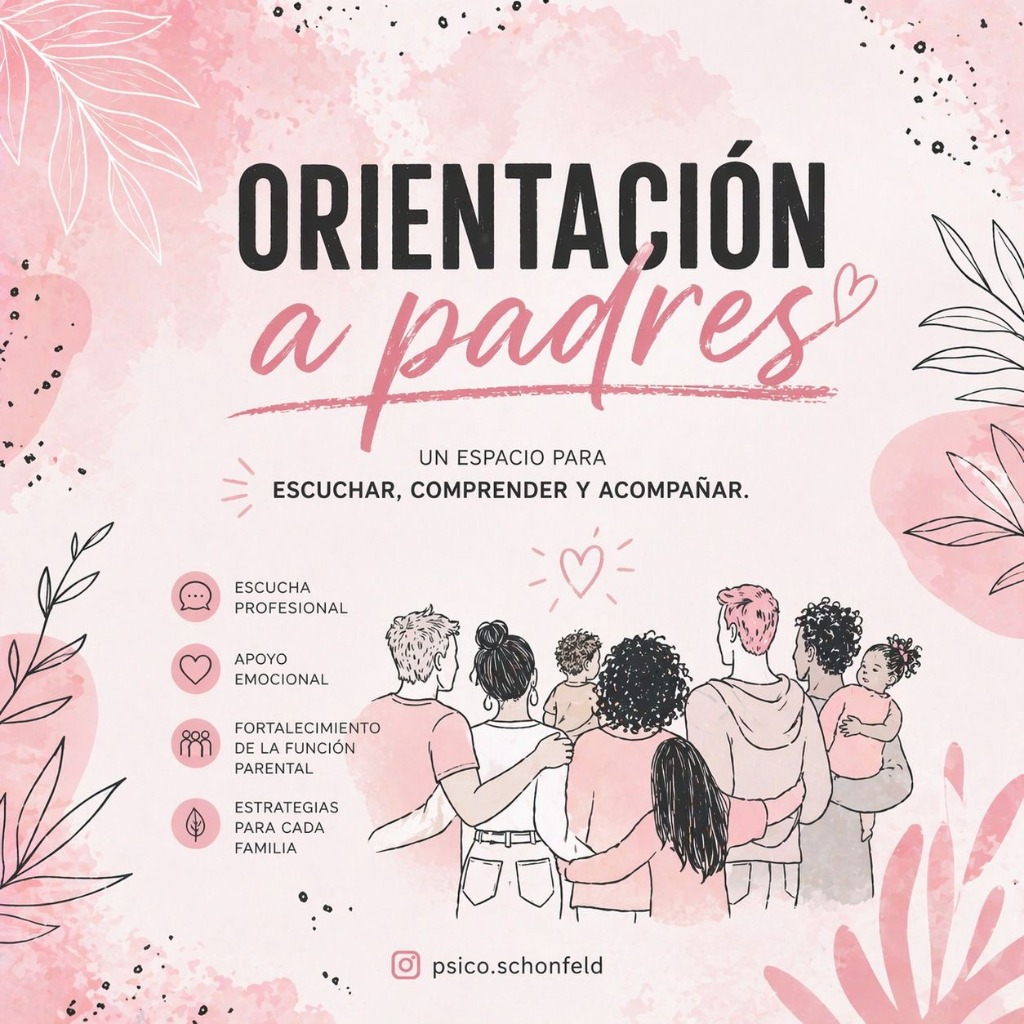 Ilustración de orientación a padres